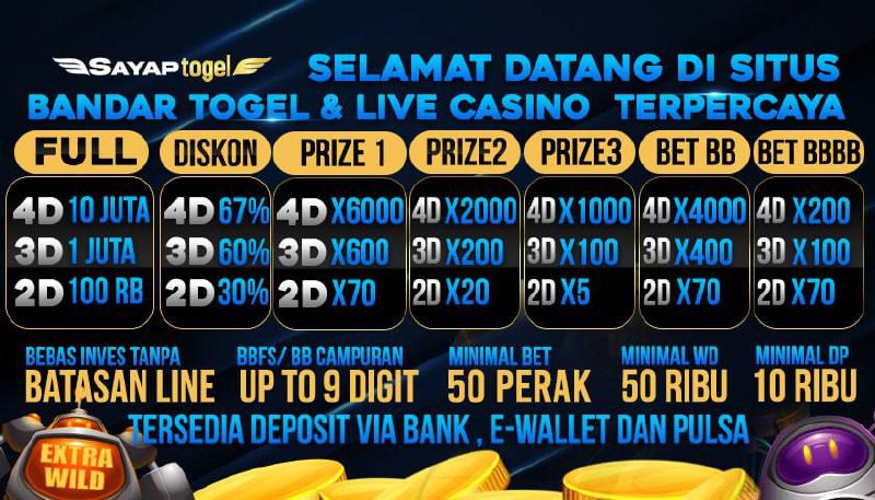 Prediksi Sayaptogel - Angka Bocoran Togel Online Akurat Hari Ini