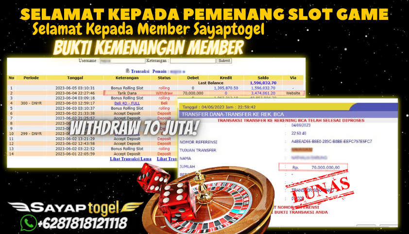 Bukti JP Slot Pragmatic Play Sayaptogel - Sweet Bonanza