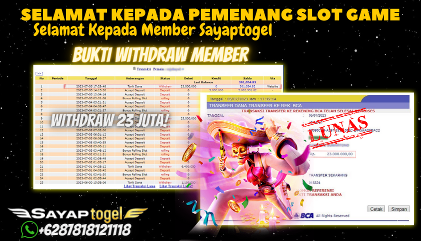 Bukti JP Slot Pragmatic Play Sayaptogel - Slot Mania Olympus