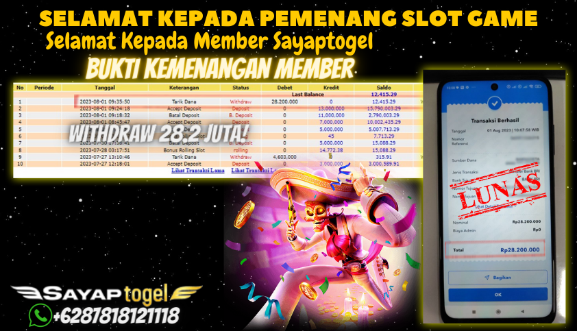 Bukti JP Slot Pragmatic Play Sayaptogel - Gates of Olympus