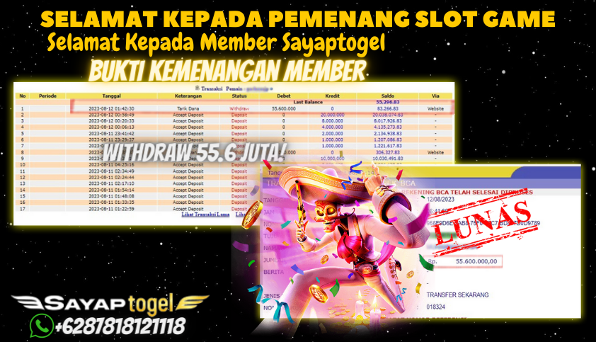 Bukti JP Slot Pragmatic Play Sayaptogel - Starlight Princess