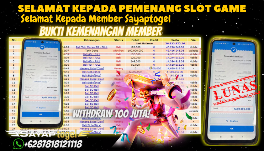 Bukti JP Slot Pragmatic Play Sayaptogel - Gates of Olympus