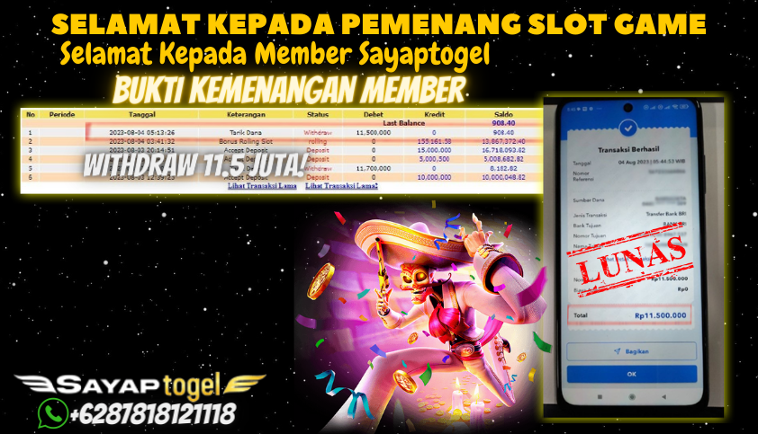 Bukti JP Slot Pragmatic Play Sayaptogel - Starlight Princess