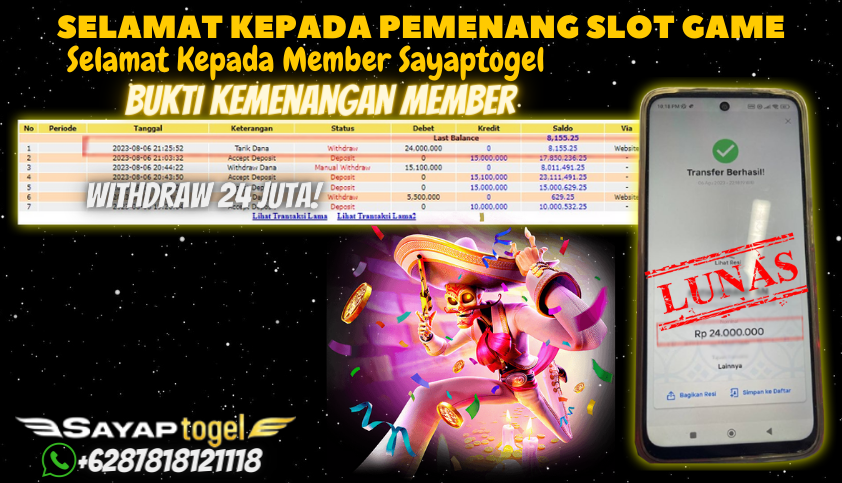 Bukti JP Slot Pragmatic Play Sayaptogel - Wild West Gold