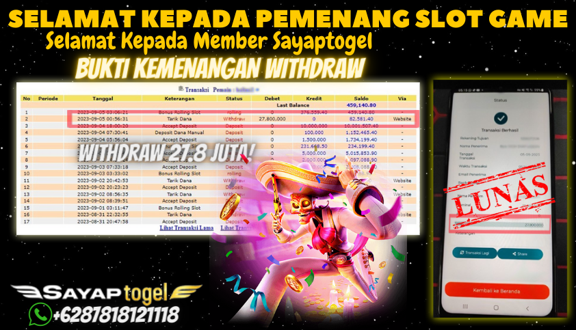 Bukti JP Slot Pragmatic Play - Starlight Princess